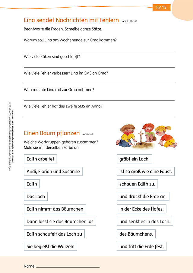 Arbeitsblatt 15