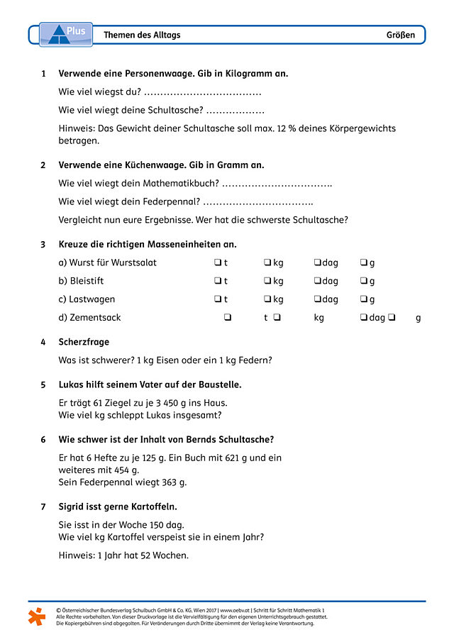 Themen des Alltags