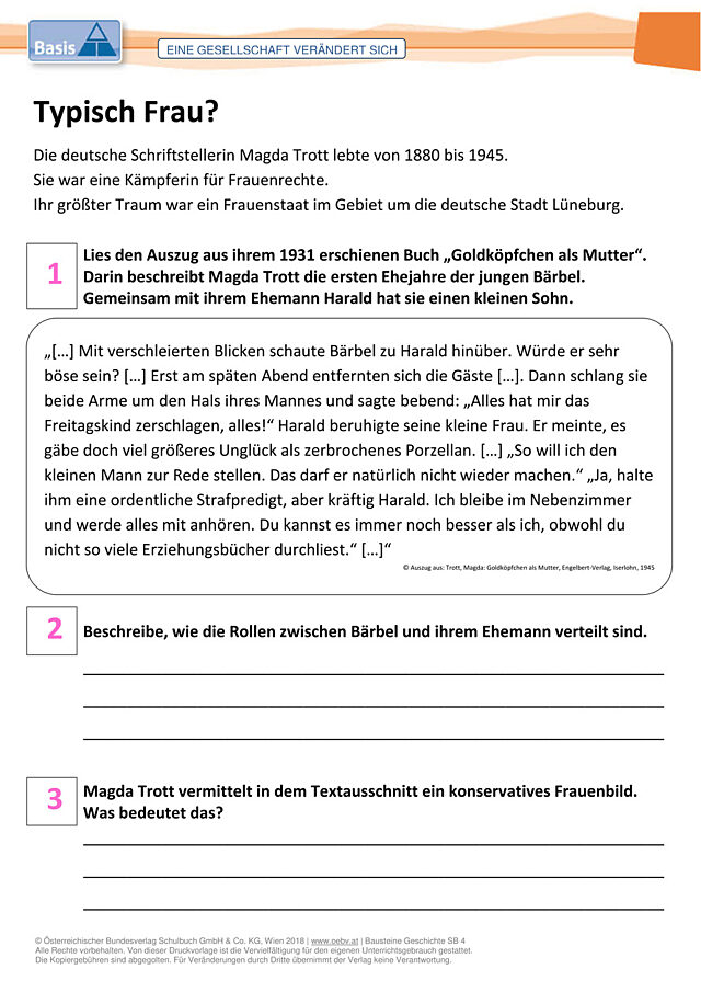 Typisch Frau?