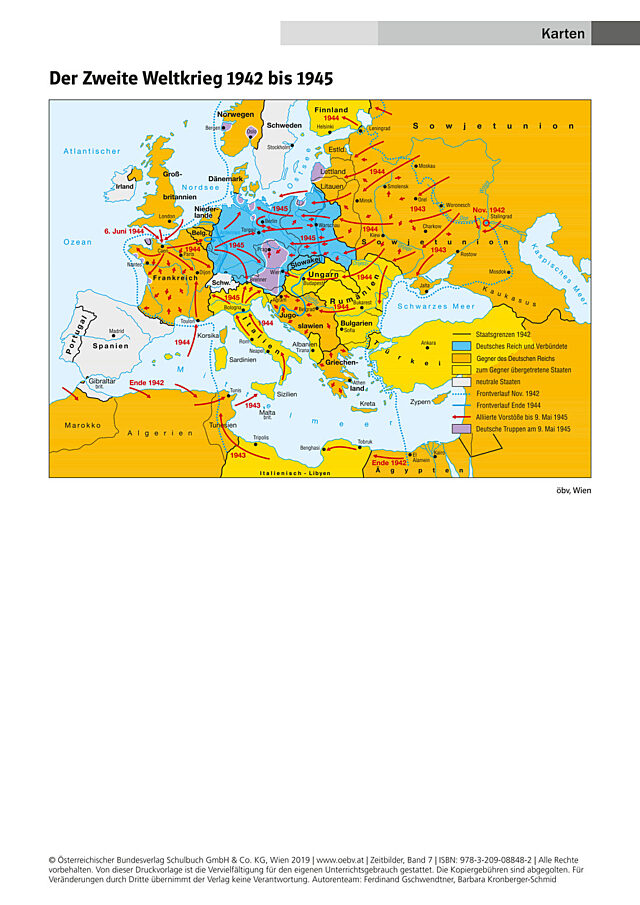 Der Zweite Weltkrieg 1942 bis 1945