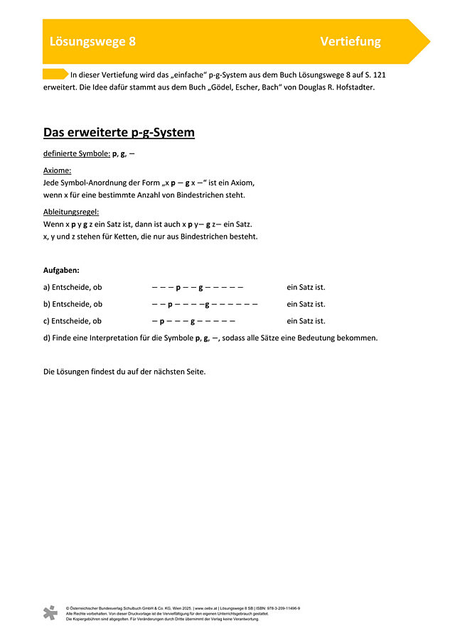 Das erweiterete p-g-System