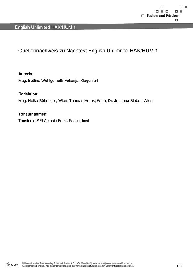 Quellennachweis