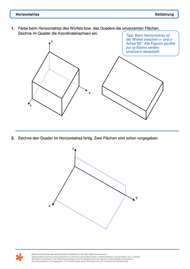 Horizontalriss