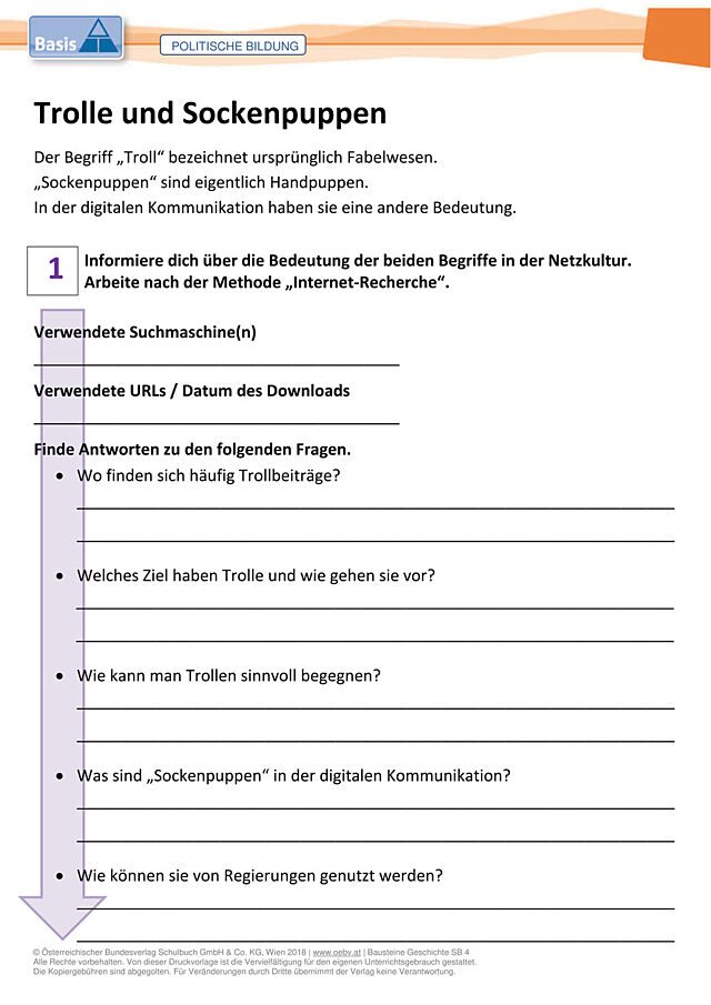 Trolle und Sockenpuppen