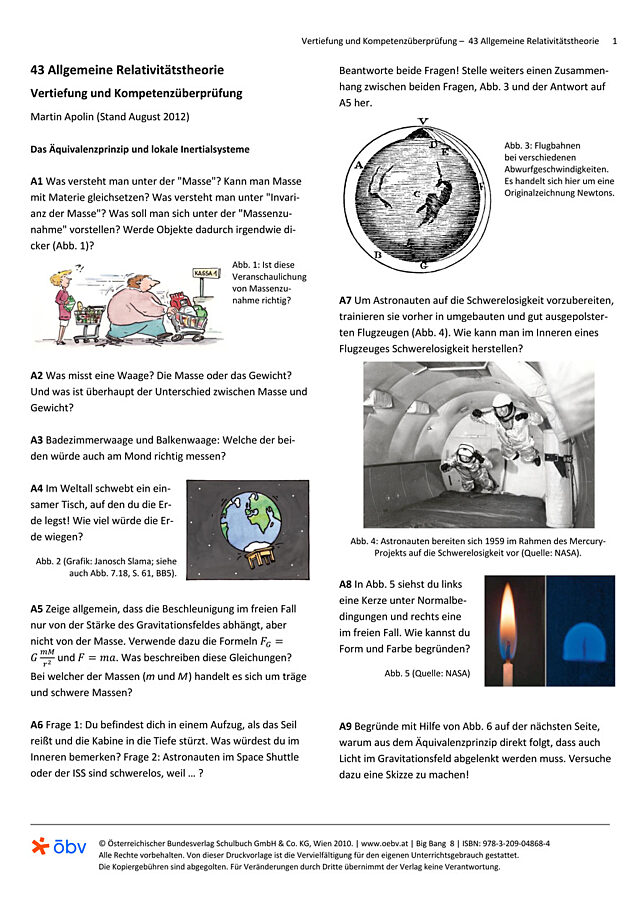 Allgemeine Relativitätstheorie