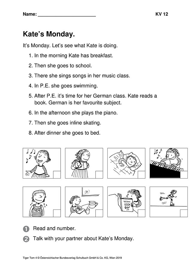Kate’s Monday