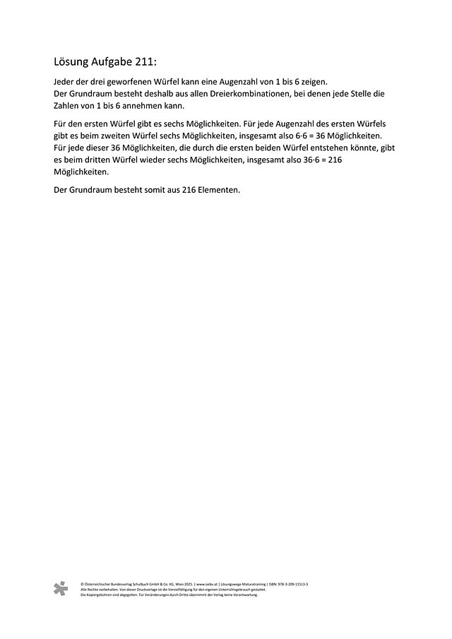 zu Aufgabe 211