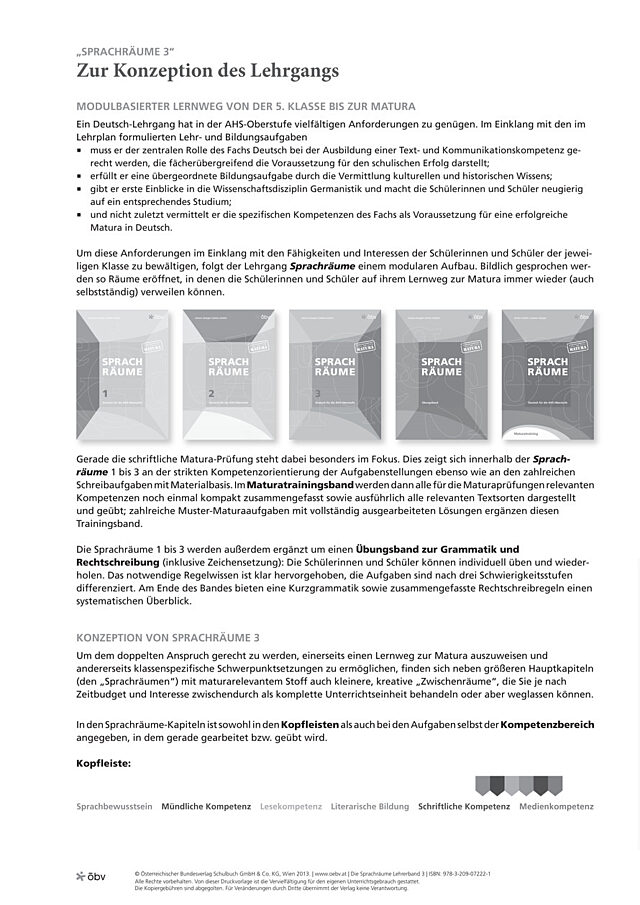 Zur Konzeption des Lehrgangs