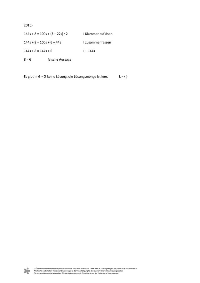 Beispiel 201 b