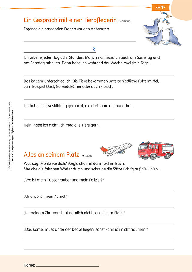 Arbeitsblatt 17