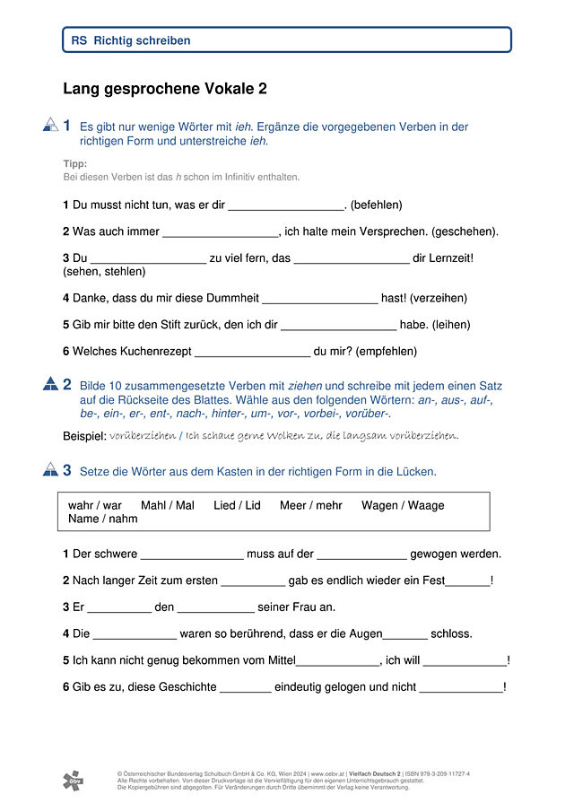 Lange Vokale 2