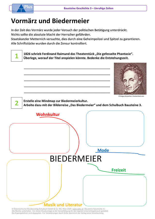 Vormärz und Biedermeier