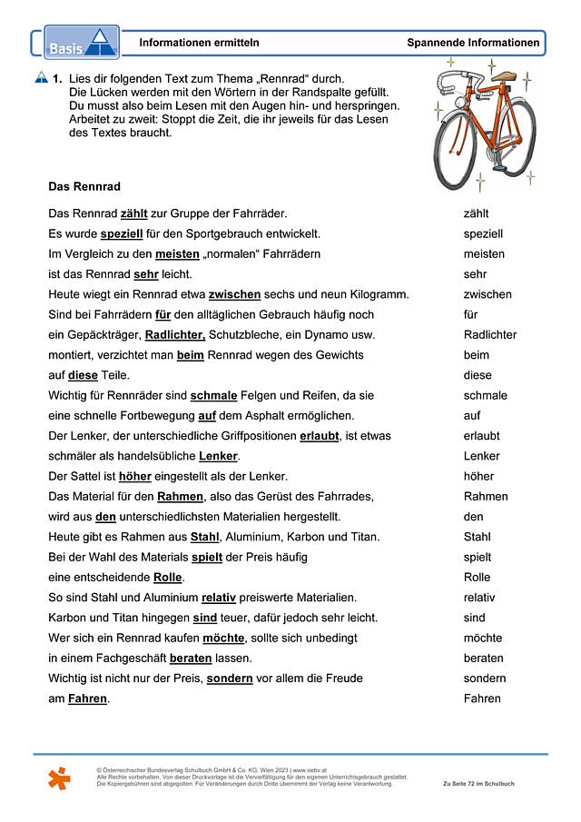 Informationen ermitteln