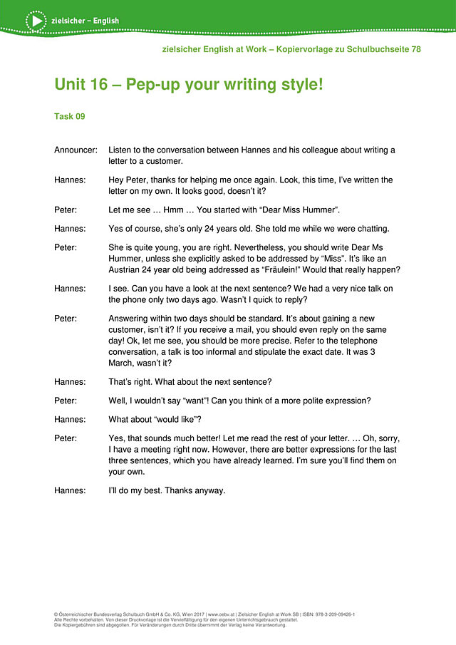 Pep-up your writing style!