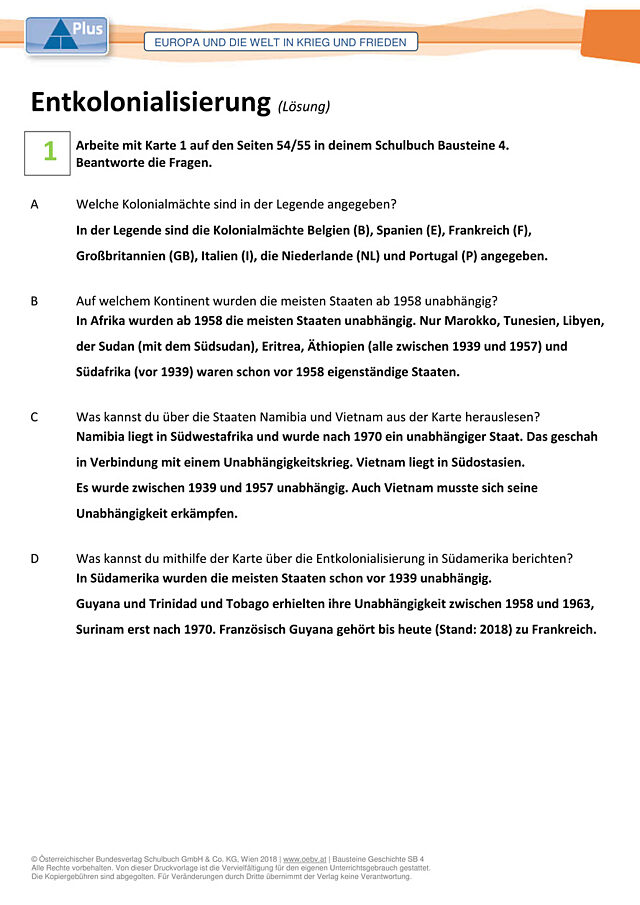Entkolonialisierung