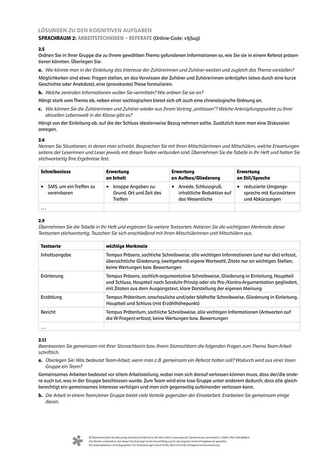 Arbeitstechniken – Referate