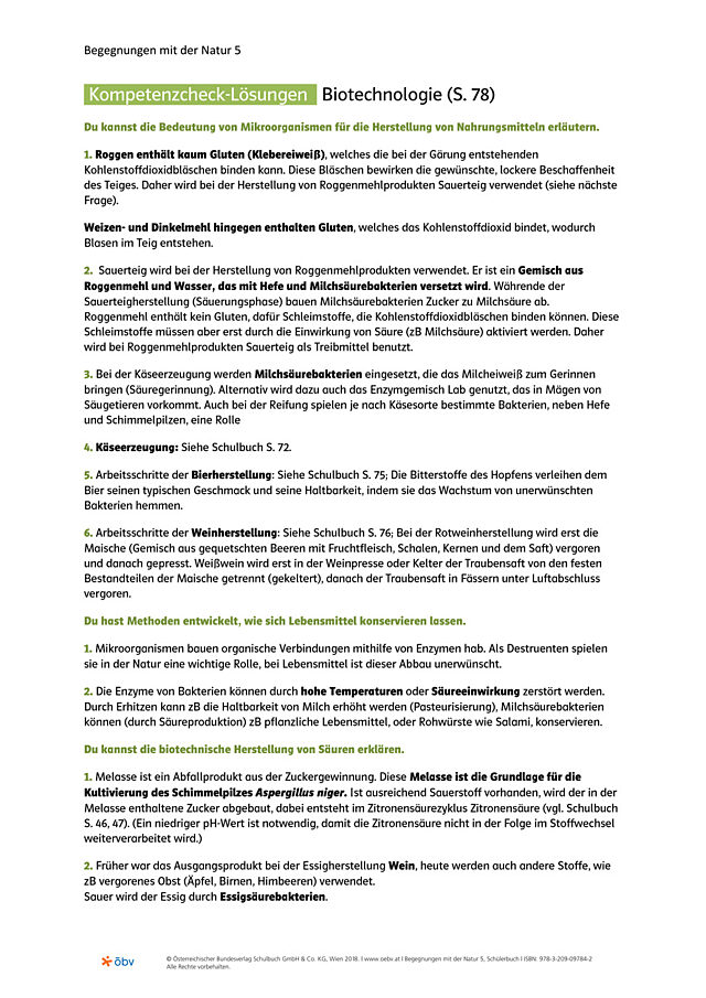 Kompetenzcheck-Lösungen Biotechnologie