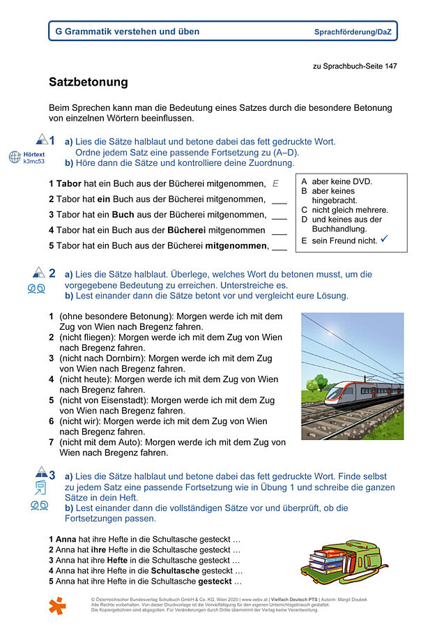 Satzbetonung