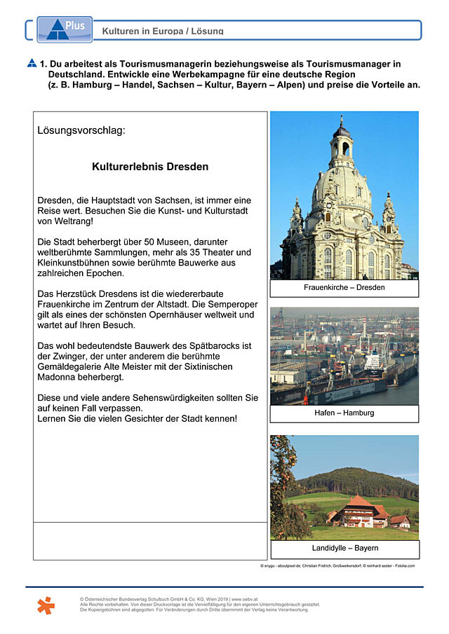 Kulturen in Europa
