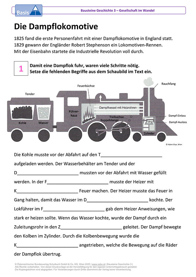 Die Dampflokomotive
