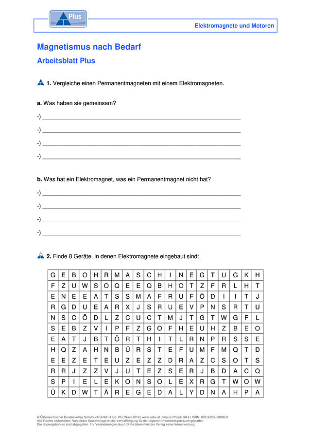Magnetismus nach Bedarf