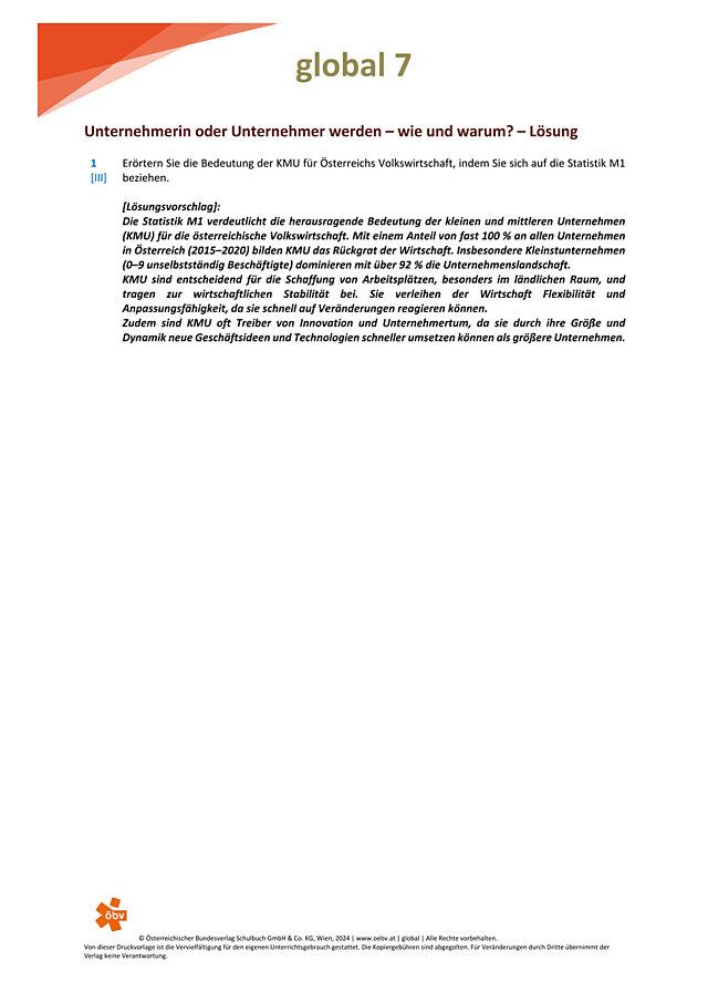 Unternehmerin oder Unternehmer werden