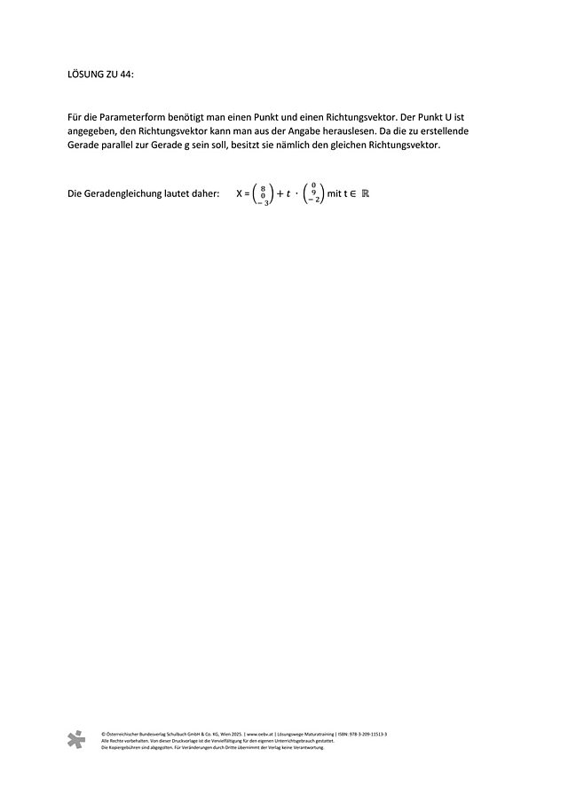 zu Aufgabe 44