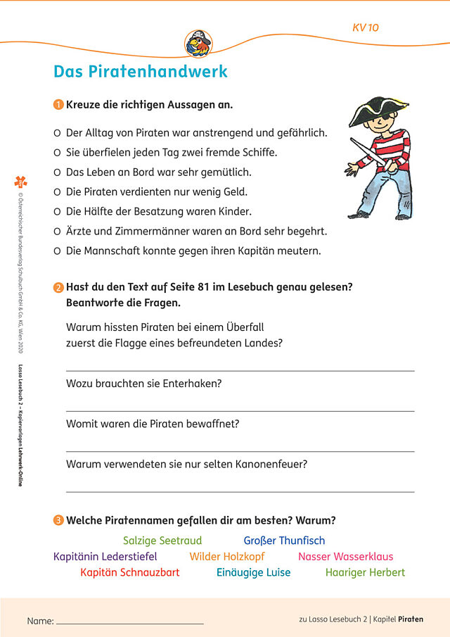 Das Piratenhandwerk