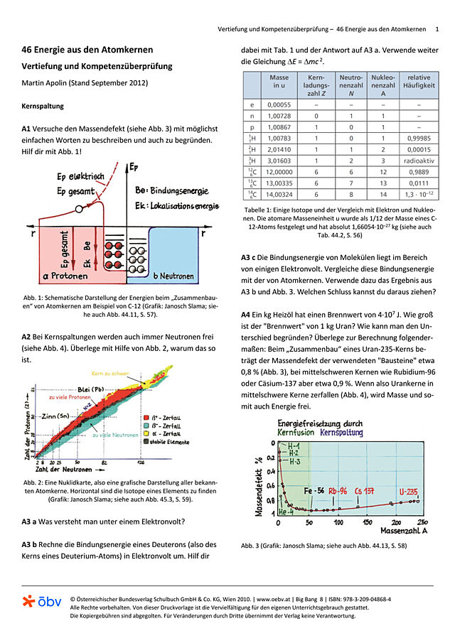 Energie aus den Atomkernen
