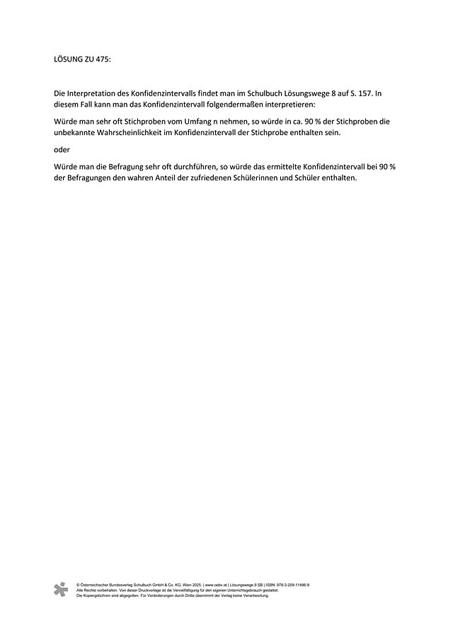 Lösung zu 475