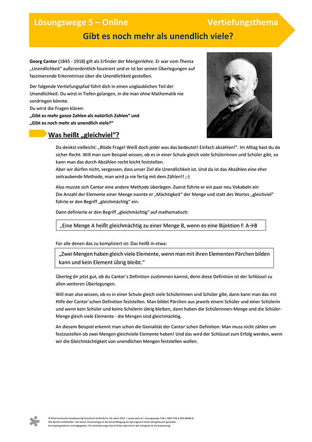 Mächtigkeiten