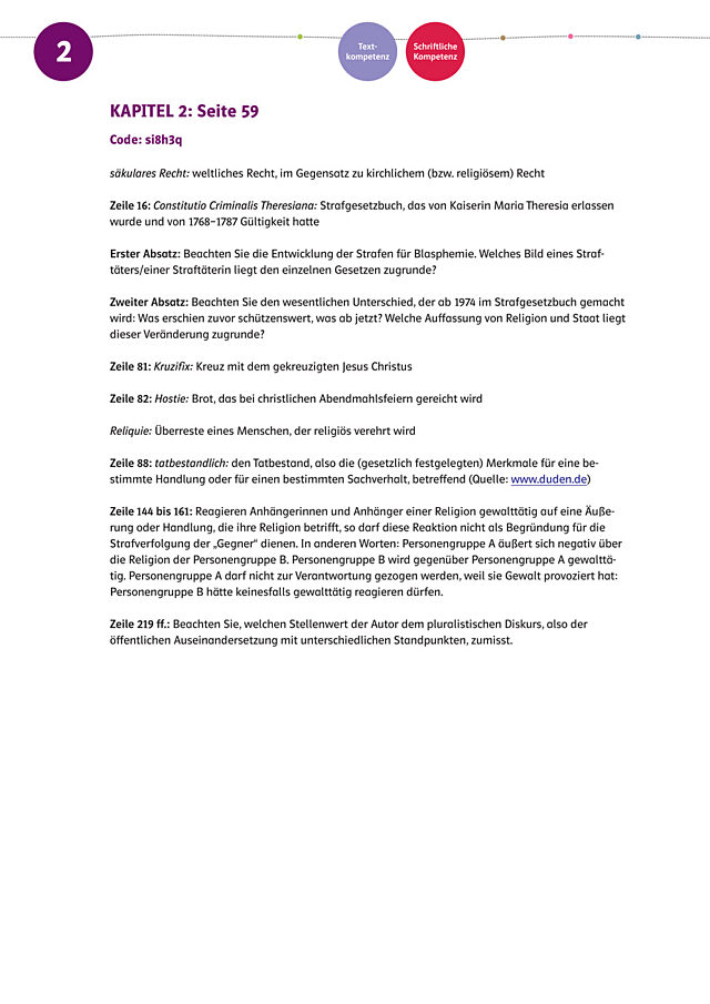 Anmerkungen zum Textverständnis, Seite 59