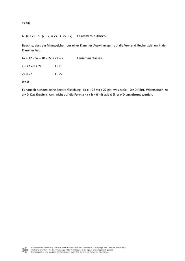 Beispiel 227 d