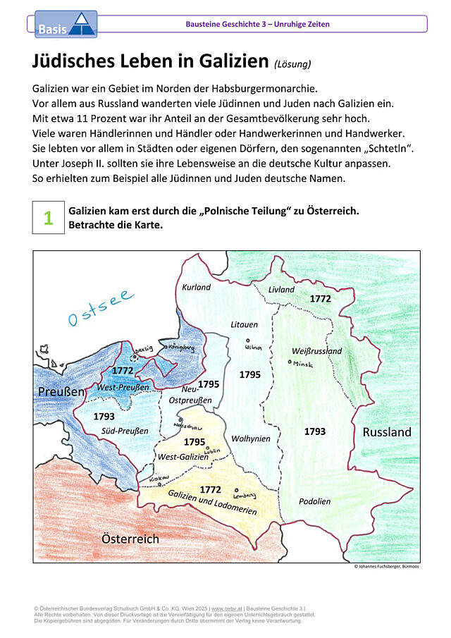 Jüdisches Leben in Galizien