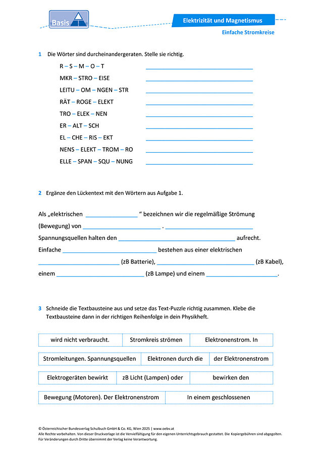 Einfache Stromkreise