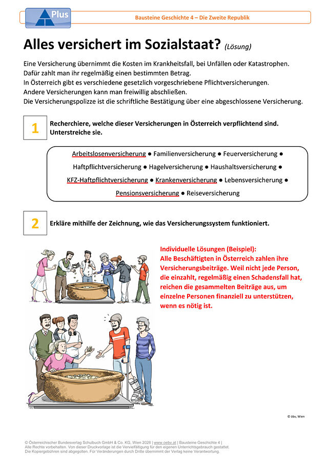 Alles versichert im Sozialstaat