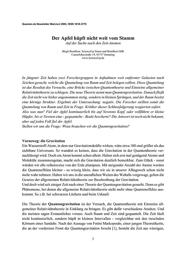 Der Apfel hüpft nicht weit vom Stamm