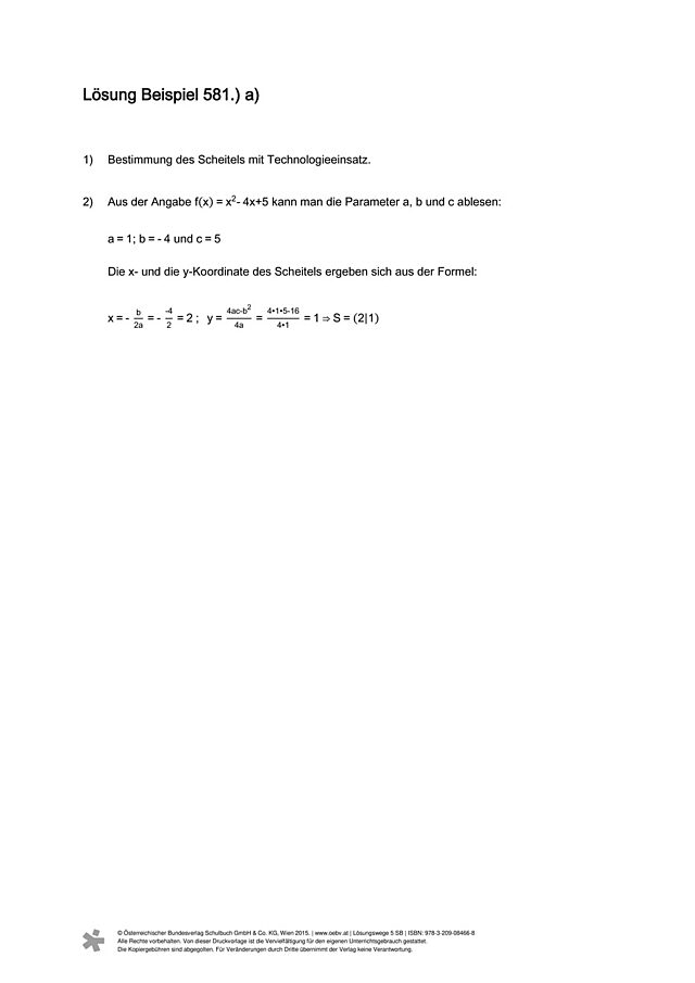 Beispiel 581 a
