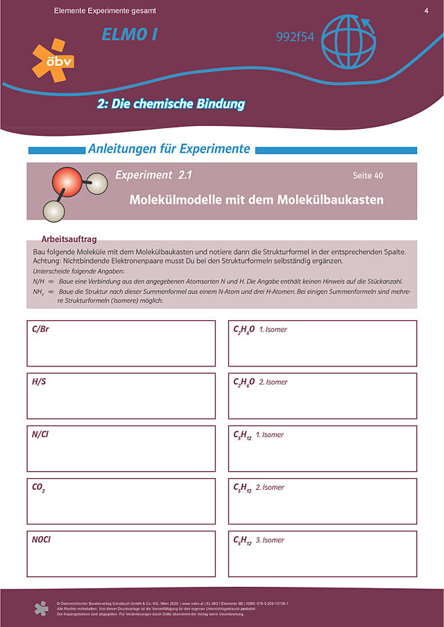 Experimenteanleitungen Kapitel 2