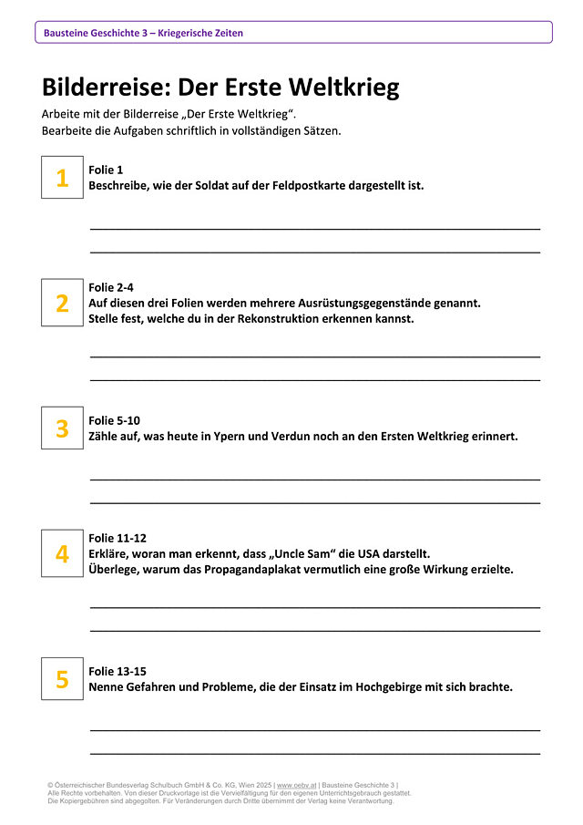 Fragen zur Bilderreise