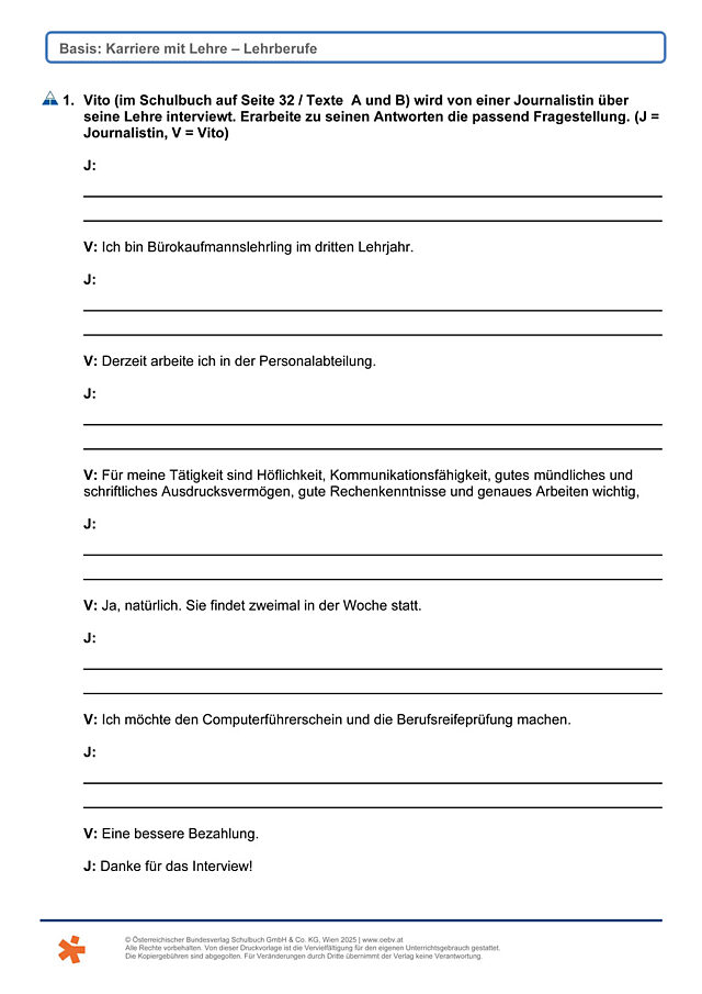 Lehrberufe