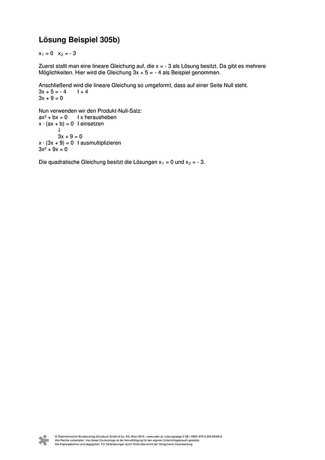 Beispiel 305 b