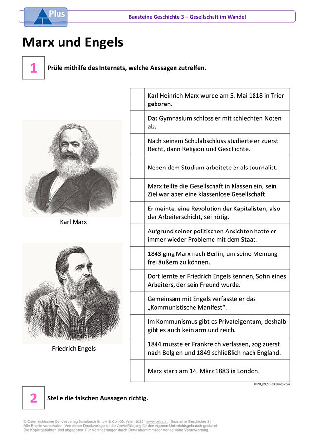 Marx und Engels