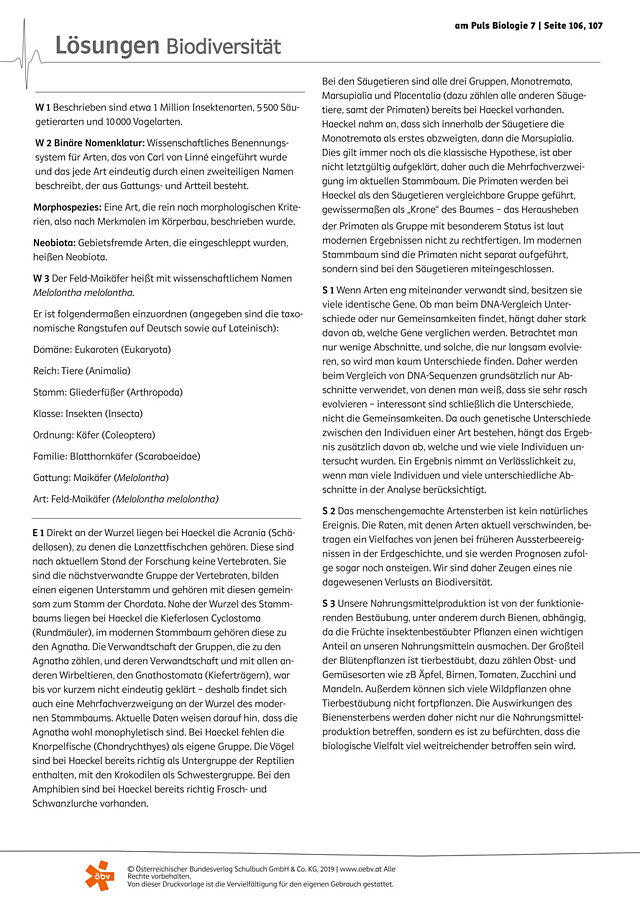 Biodiversität