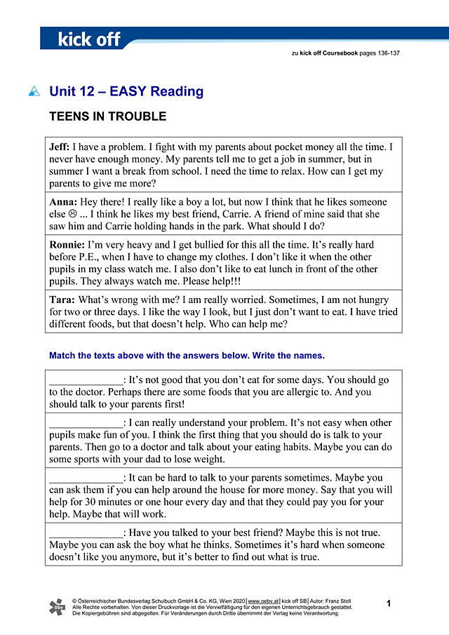 Easy reading