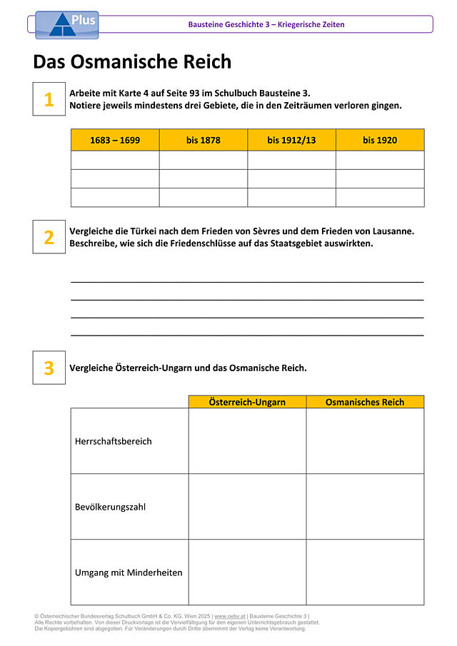 Das Osmanische Reich