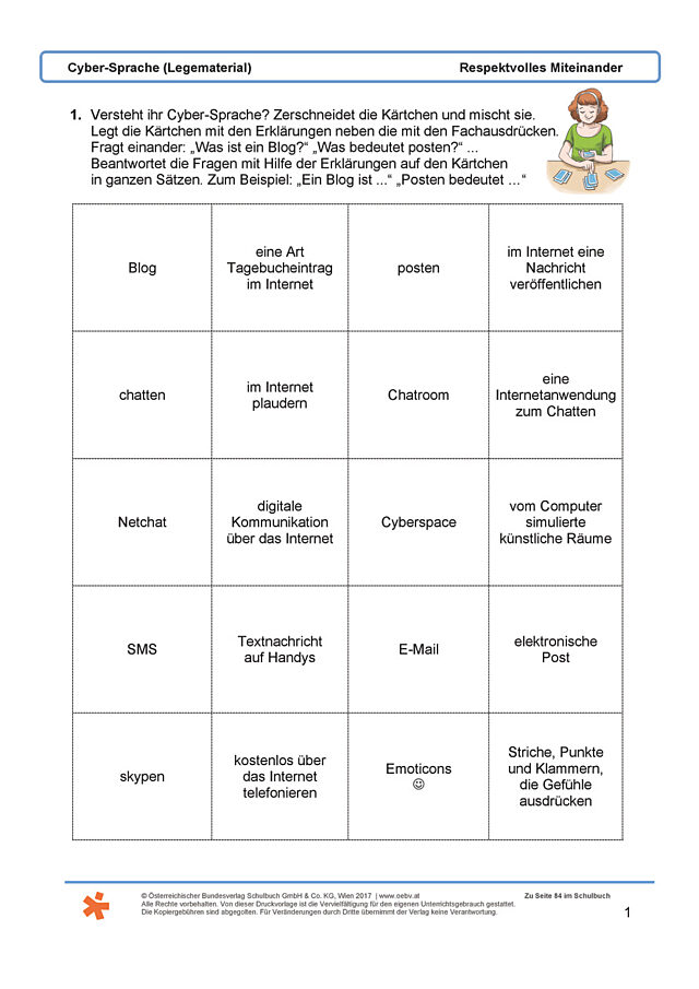 Cyber-Sprache (Legematerial)