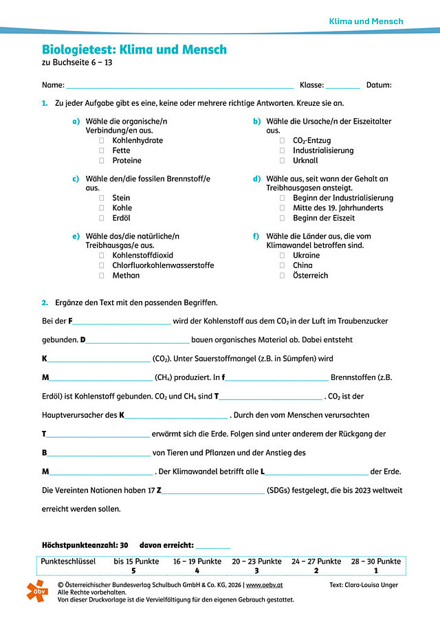 Klima Test
