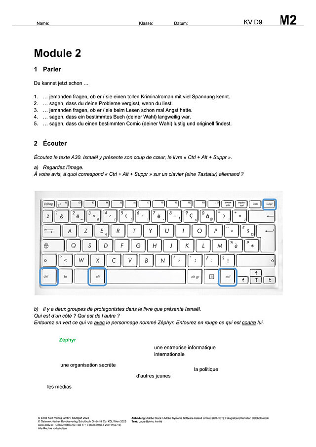 Bilan Module 2