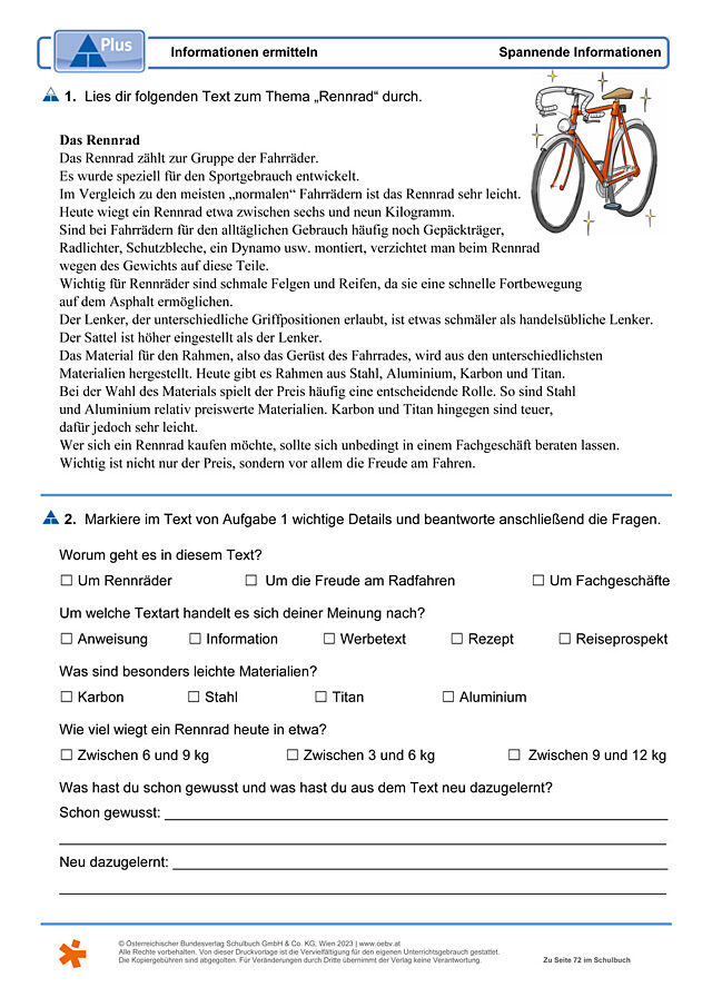Informationen ermitteln